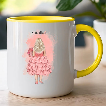Kubek personalizowany dla dziewczynki #100