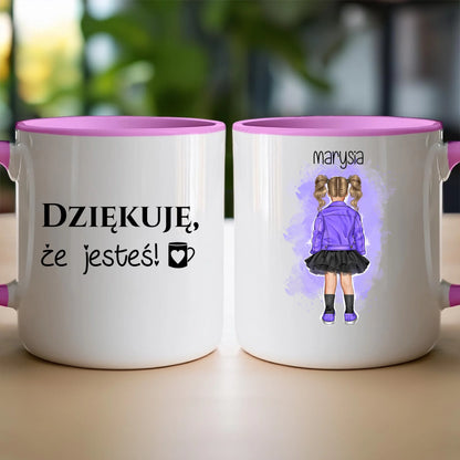 Kubek personalizowany dla dziewczynki #94