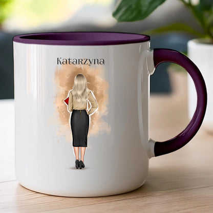 Kubek personalizowany dla nauczycielki #3204