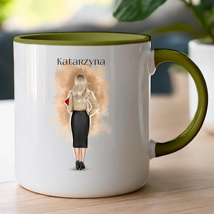 Kubek personalizowany dla nauczycielki #3204