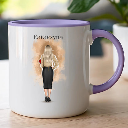 Kubek personalizowany dla nauczycielki #3204