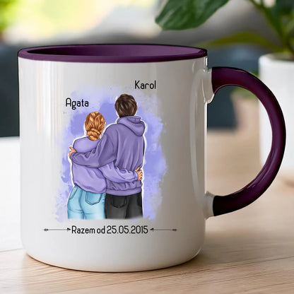 Kubek personalizowany dla par #67