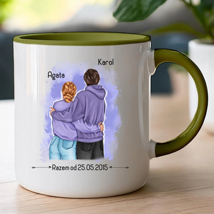 Kubek personalizowany dla par #67