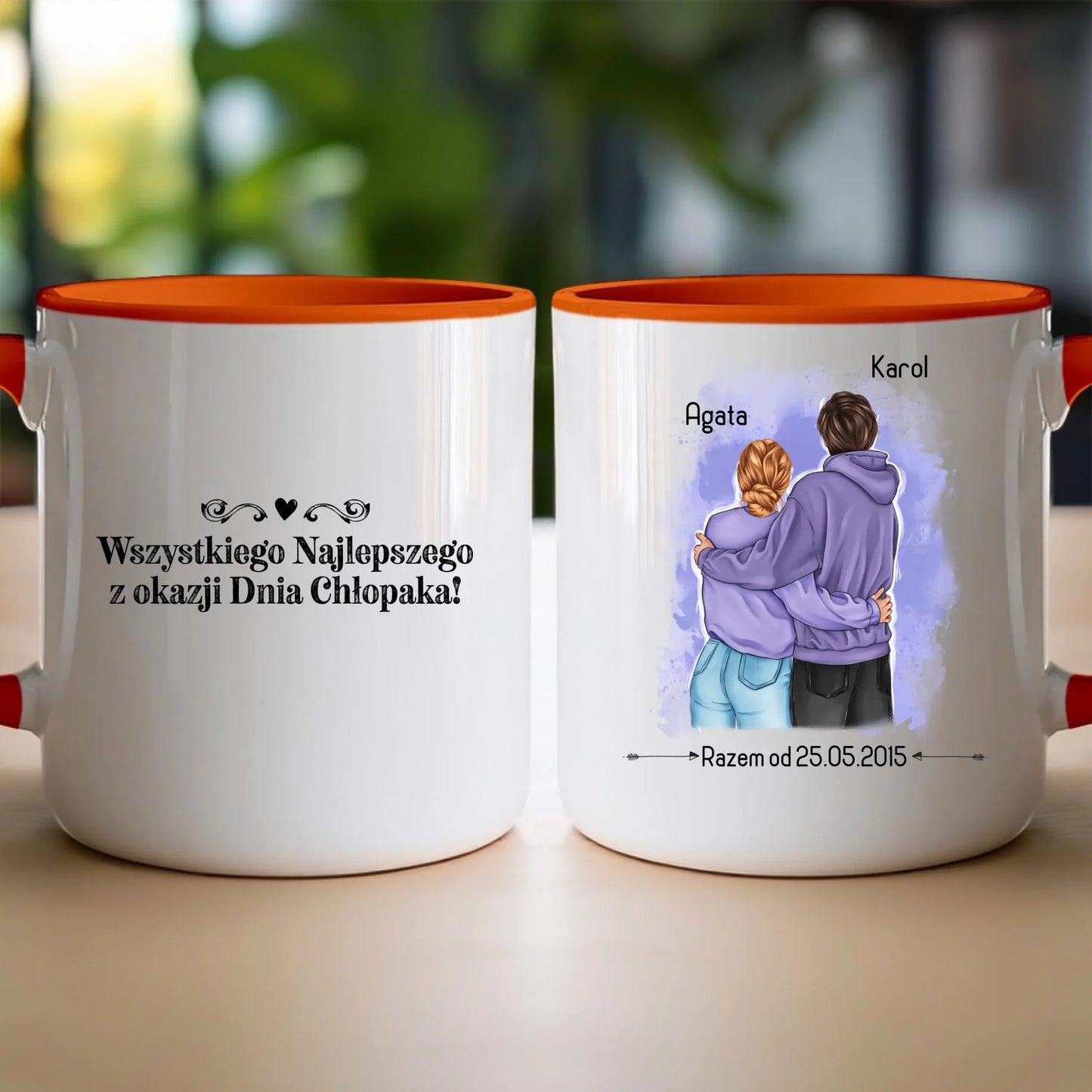 Kubek personalizowany dla par #67