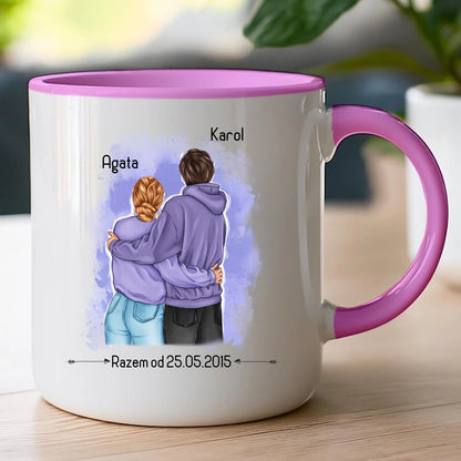 Kubek personalizowany dla par #67