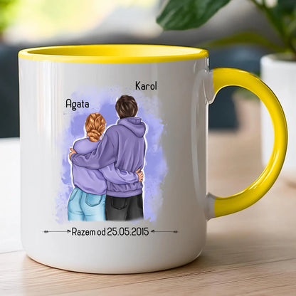 Kubek personalizowany dla par #67