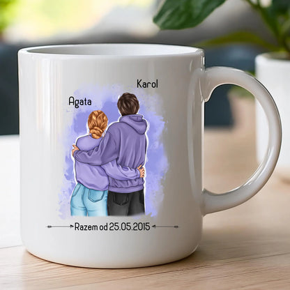 Kubek personalizowany dla par #67