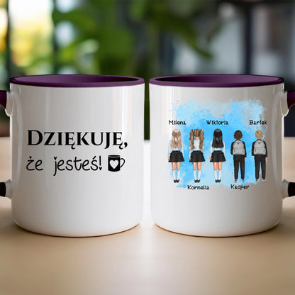 Kubek personalizowany dla nauczycieli - nasza klasa #3200