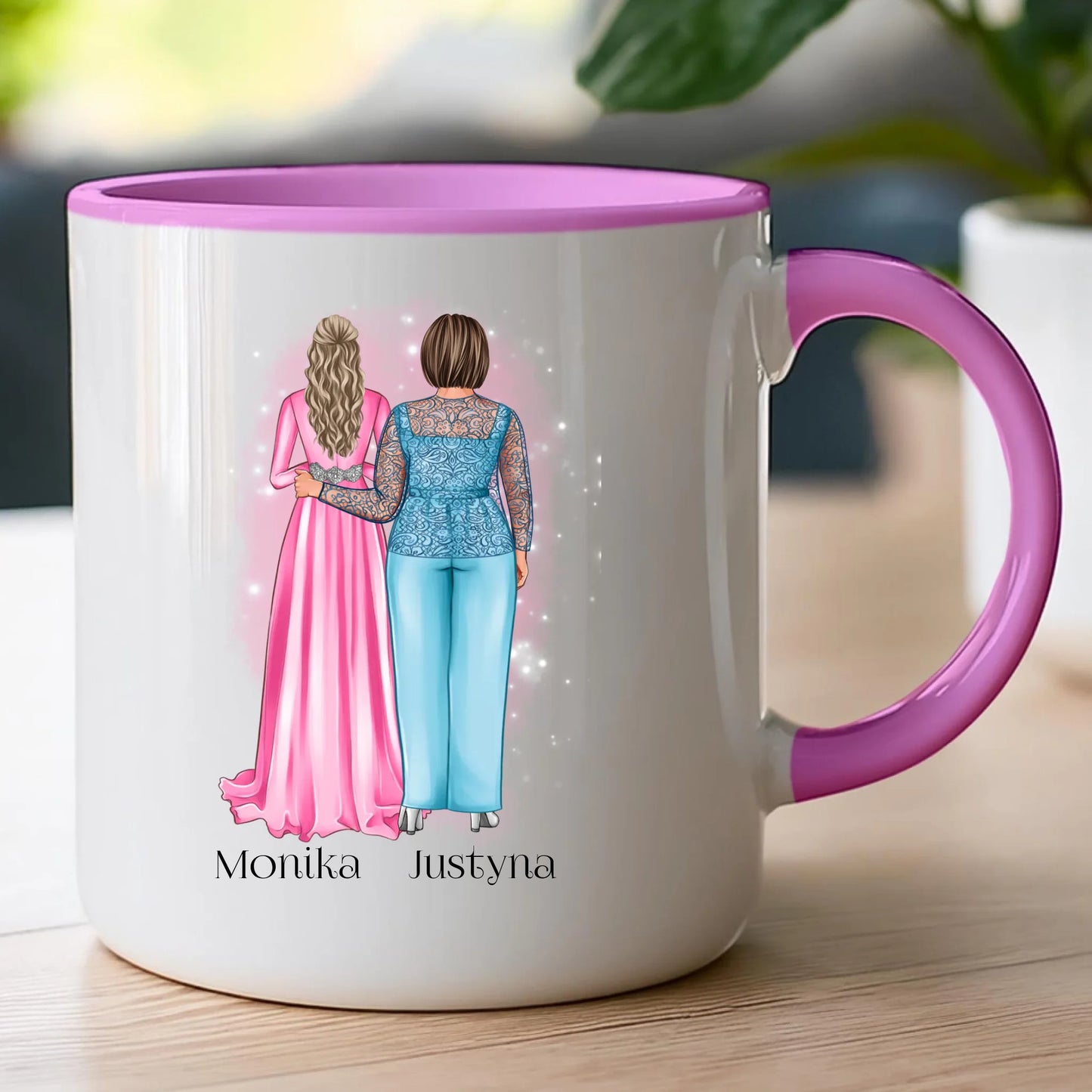 Kubek personalizowany dla mamy i córki #309