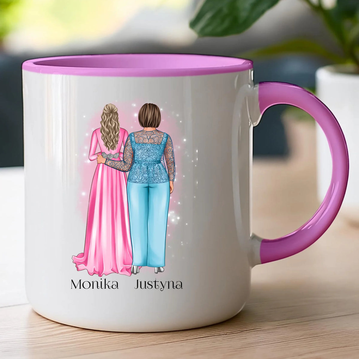 Kubek personalizowany dla mamy i córki #309