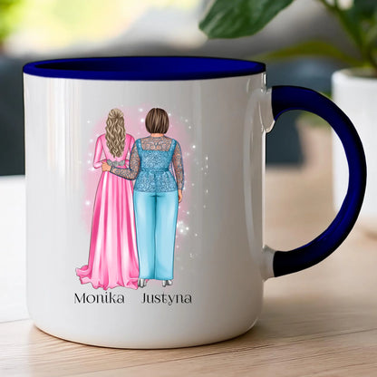 Kubek personalizowany dla mamy i córki #309