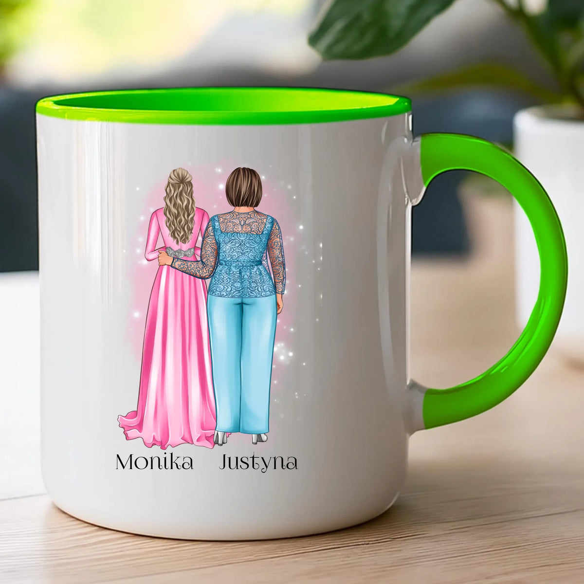 Kubek personalizowany dla mamy i córki #309