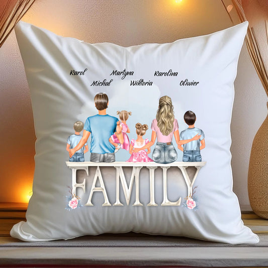 Poduszka personalizowana dla rodziny #829