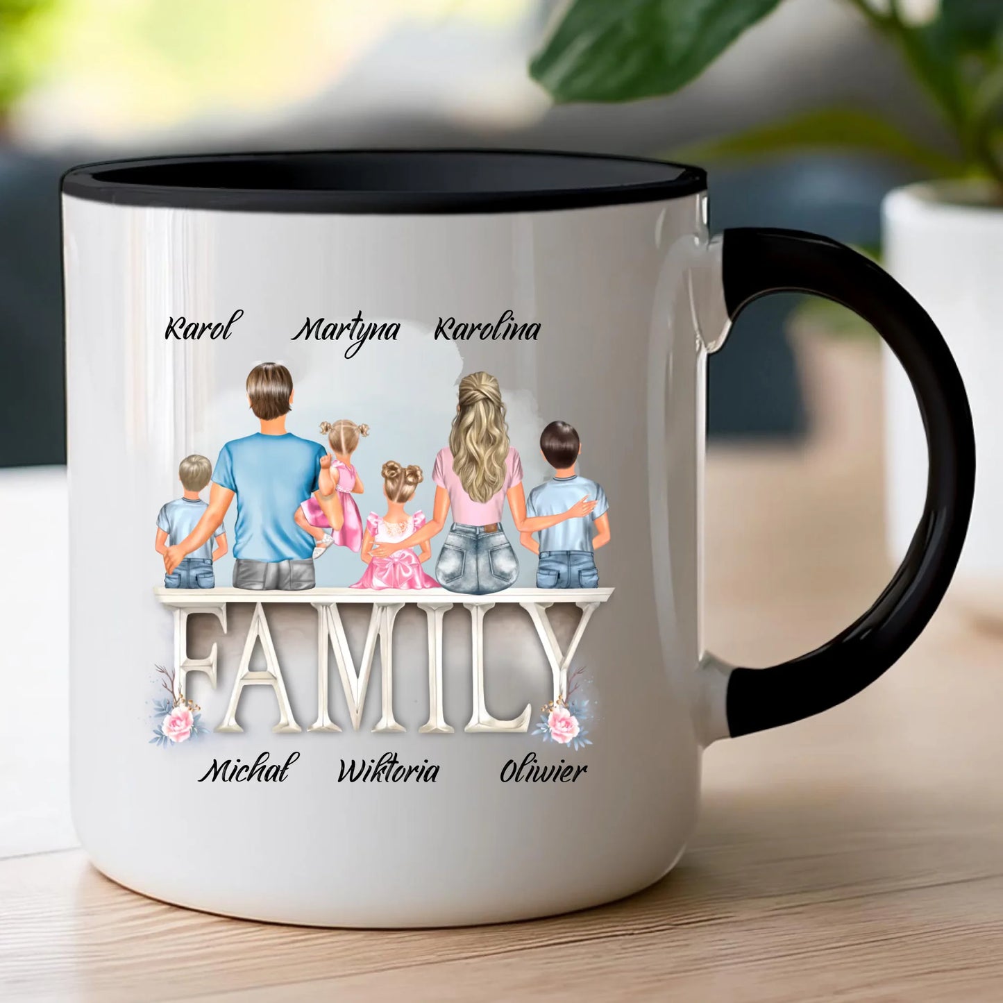 Kubek personalizowany dla rodziny #829