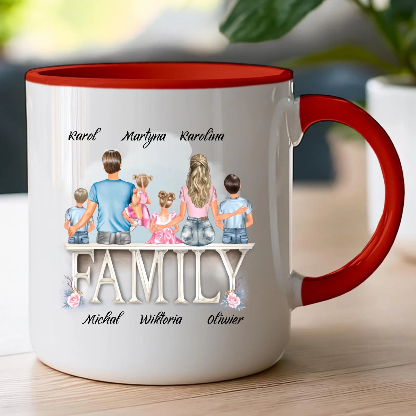 Kubek personalizowany dla rodziny #829