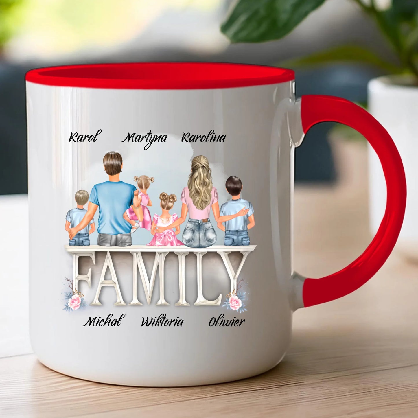 Kubek personalizowany dla rodziny #829