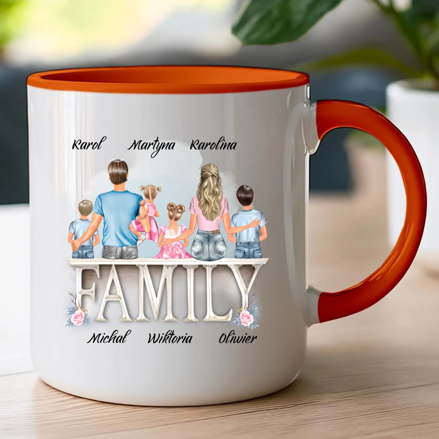 Kubek personalizowany dla rodziny #829