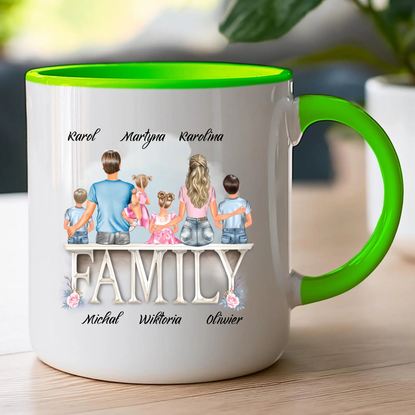 Kubek personalizowany dla rodziny #829