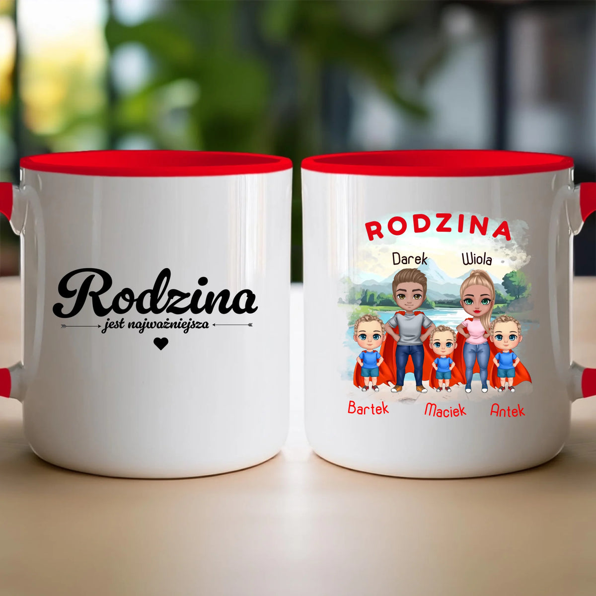 Kubek personalizowany dla rodziny #828