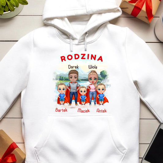 Bluza personalizowana dla rodziny #828
