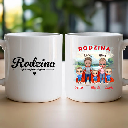 Kubek personalizowany dla rodziny #828