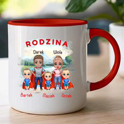 Kubek personalizowany dla rodziny #828