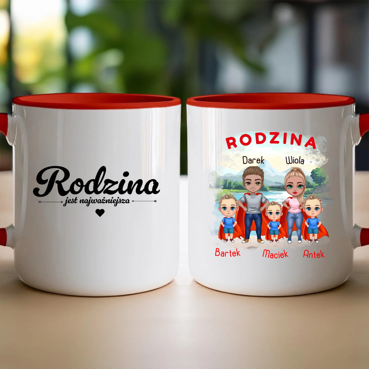 Kubek personalizowany dla rodziny #828