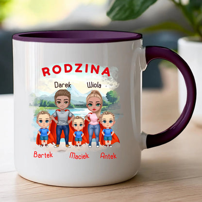 Kubek personalizowany dla rodziny #828
