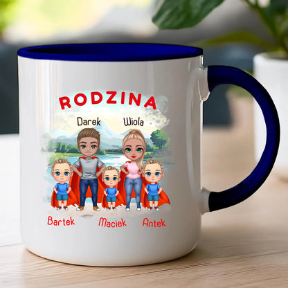 Kubek personalizowany dla rodziny #828