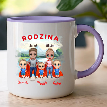 Kubek personalizowany dla rodziny #828