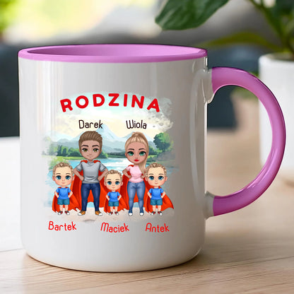 Kubek personalizowany dla rodziny #828