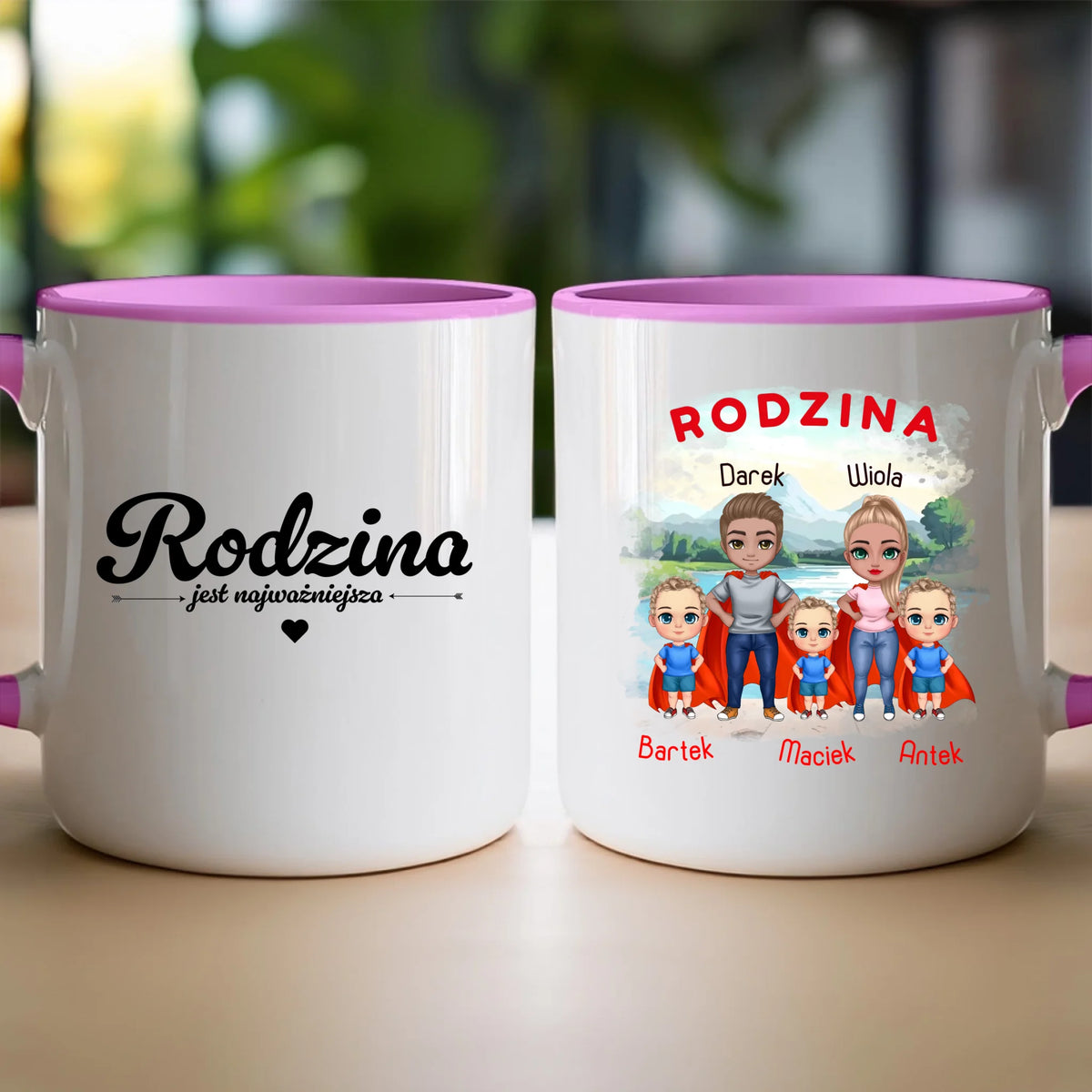 Kubek personalizowany dla rodziny #828