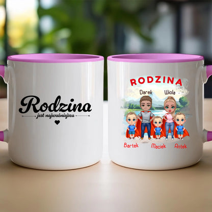 Kubek personalizowany dla rodziny #828