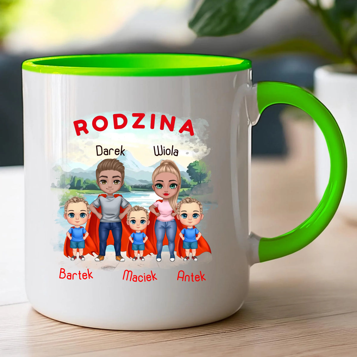 Kubek personalizowany dla rodziny #828