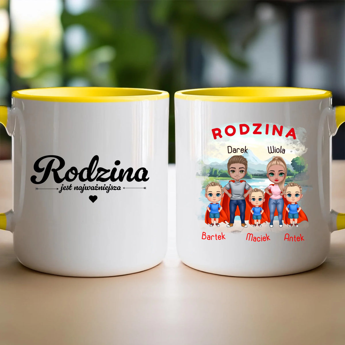 Kubek personalizowany dla rodziny #828