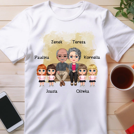 Koszulka personalizowana dla babci i dziadka #607