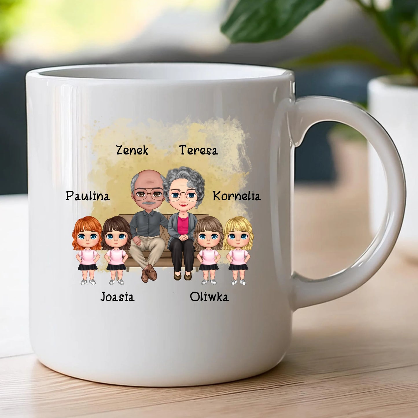 Kubek personalizowany dla babci i dziadka #607
