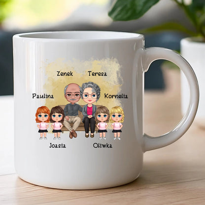 Kubek personalizowany dla babci i dziadka #607
