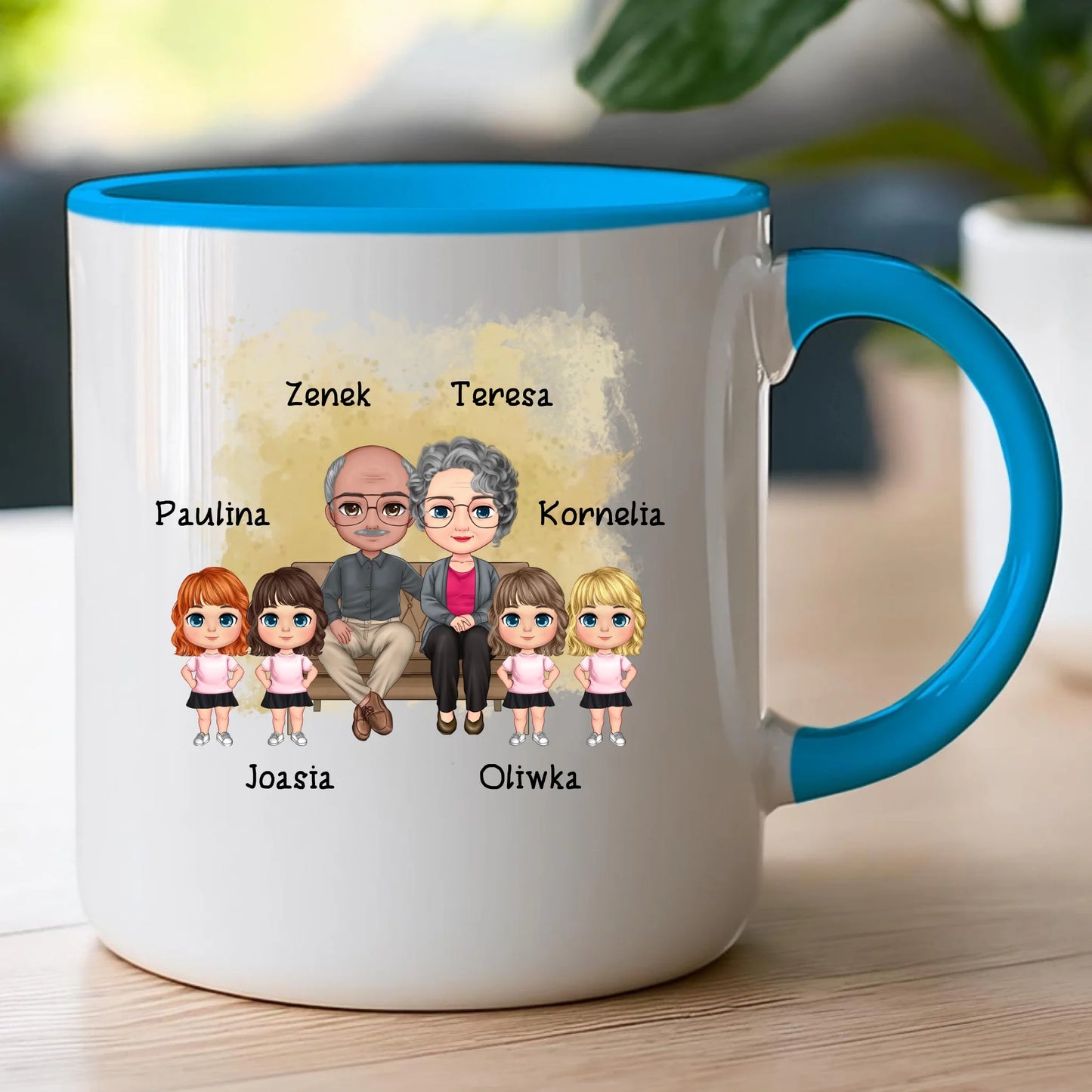Kubek personalizowany dla babci i dziadka #607