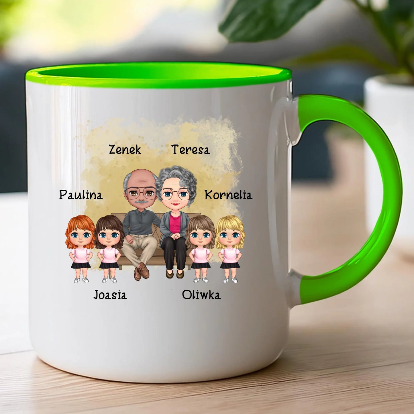 Kubek personalizowany dla babci i dziadka #607