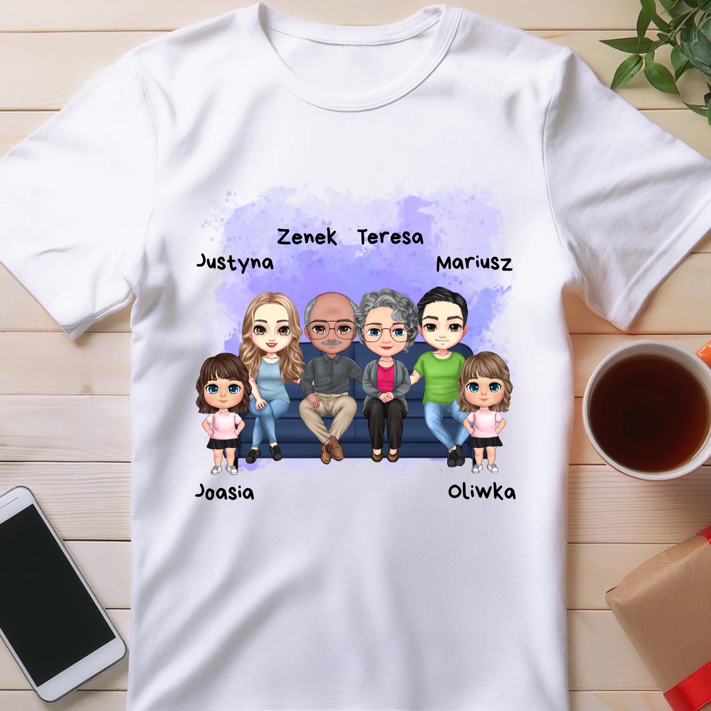Koszulka personalizowana dla rodziny #827