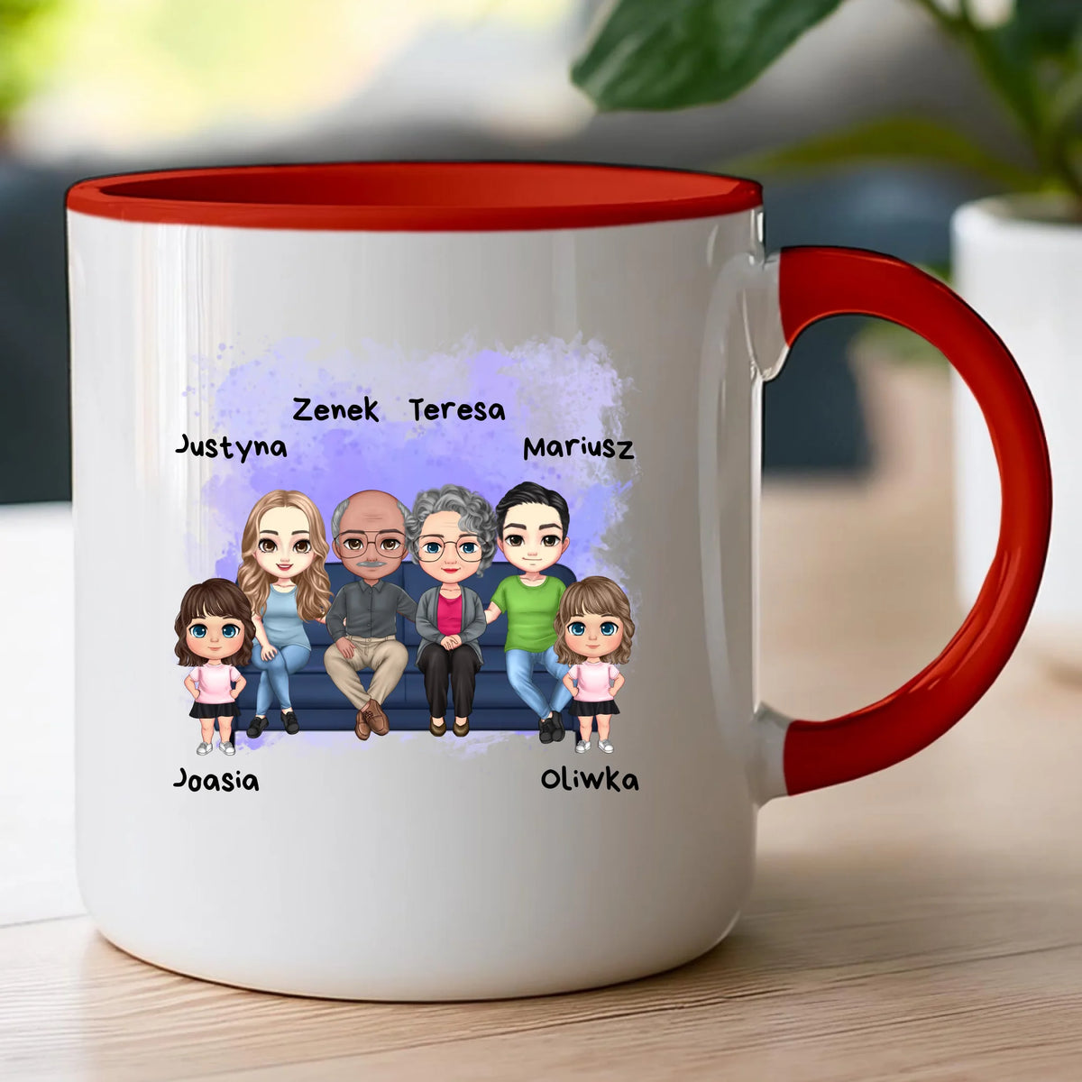 Kubek personalizowany dla rodziny #827