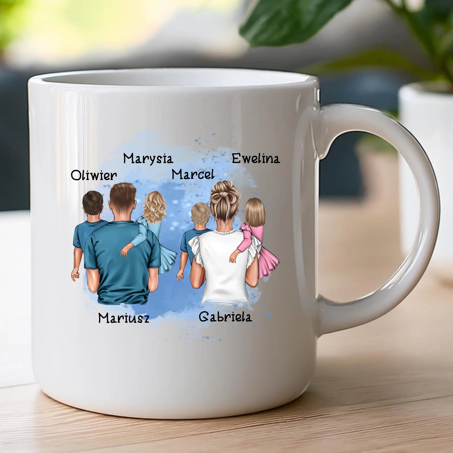 Kubek personalizowany dla rodziny #826