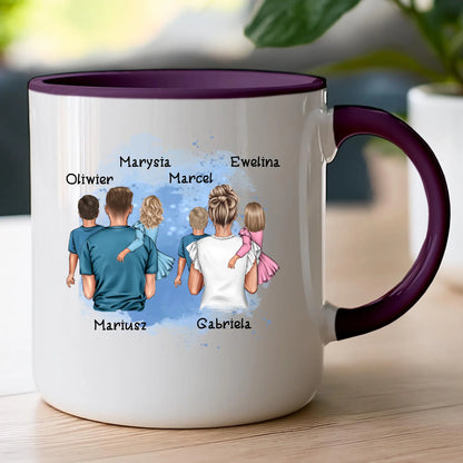 Kubek personalizowany dla rodziny #826