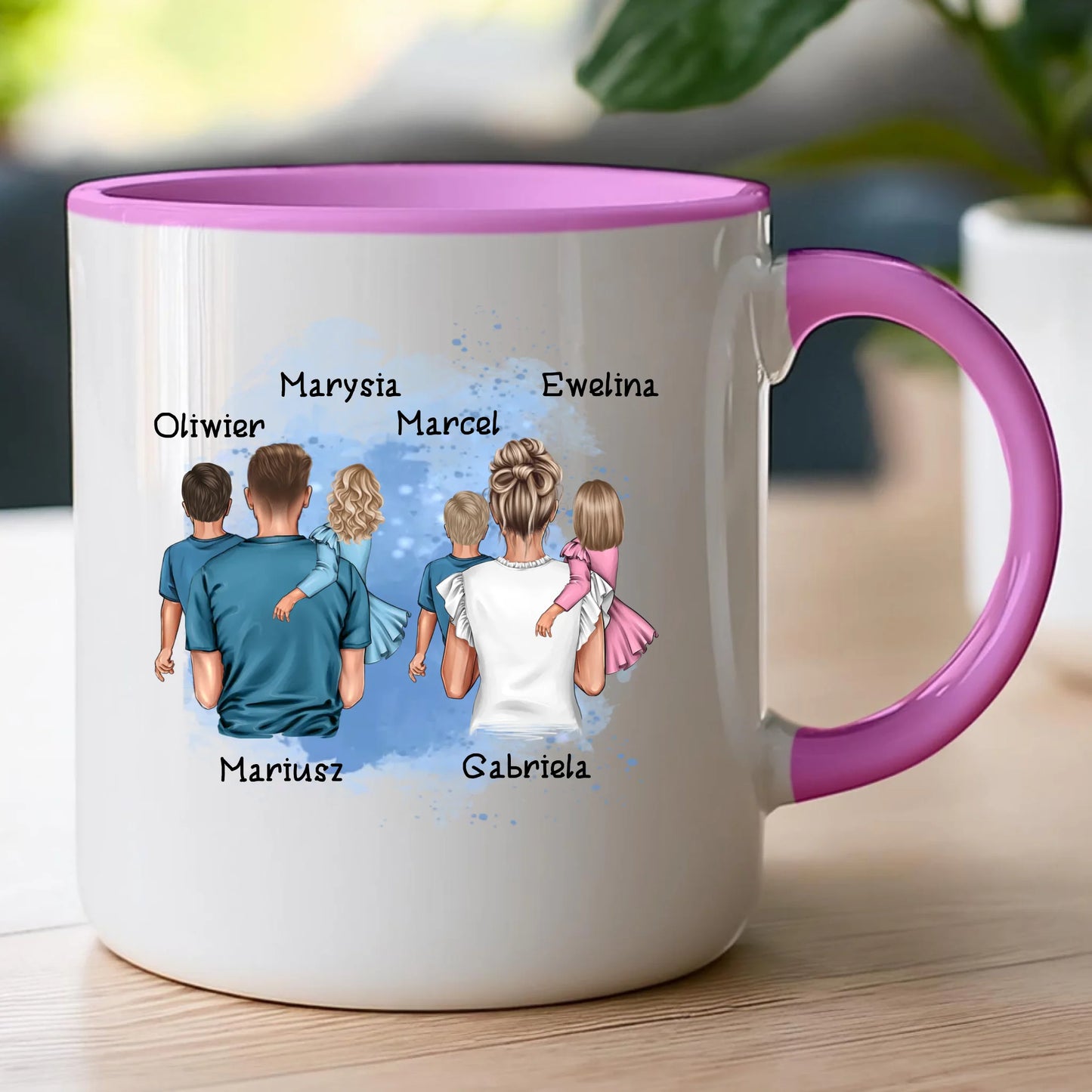 Kubek personalizowany dla rodziny #826