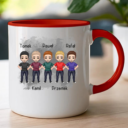Kubek personalizowany dla przyjaciół #358