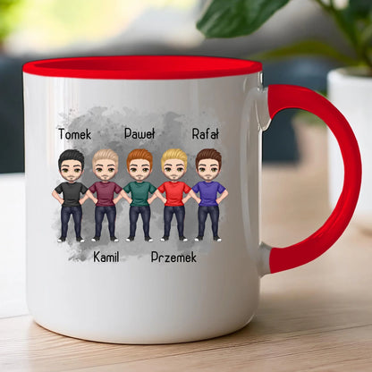 Kubek personalizowany dla przyjaciół #358