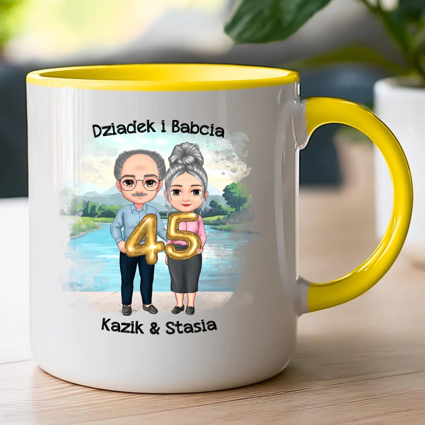 Kubek personalizowany dla babci i dziadka #606