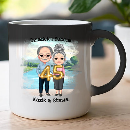 Kubek personalizowany dla babci i dziadka #606