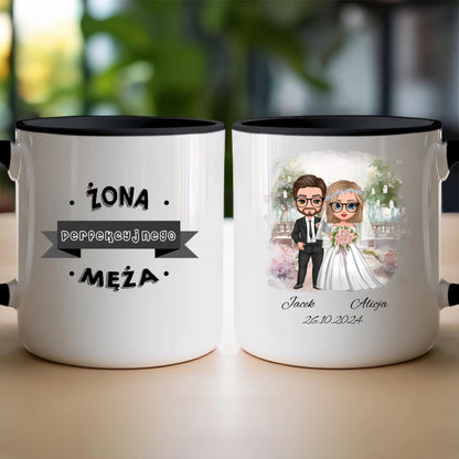 Kubek personalizowany dla par - ślub #65